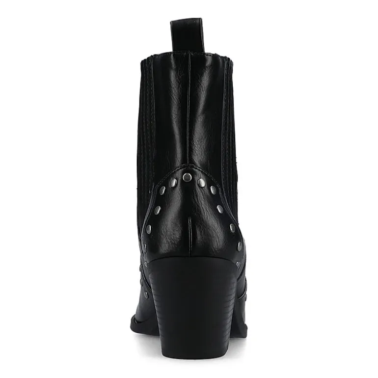 Journee Collection Womens Braylee Block Heel Booties