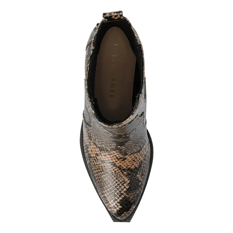 Journee Collection Womens Braylee Block Heel Booties
