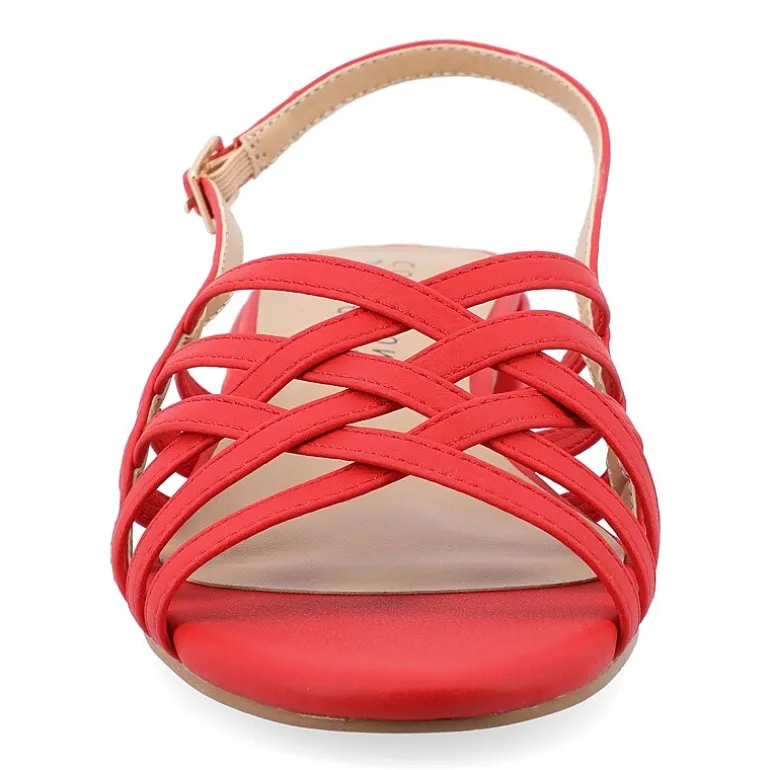 Journee Collection Womens Cassandra Heeled Sandals