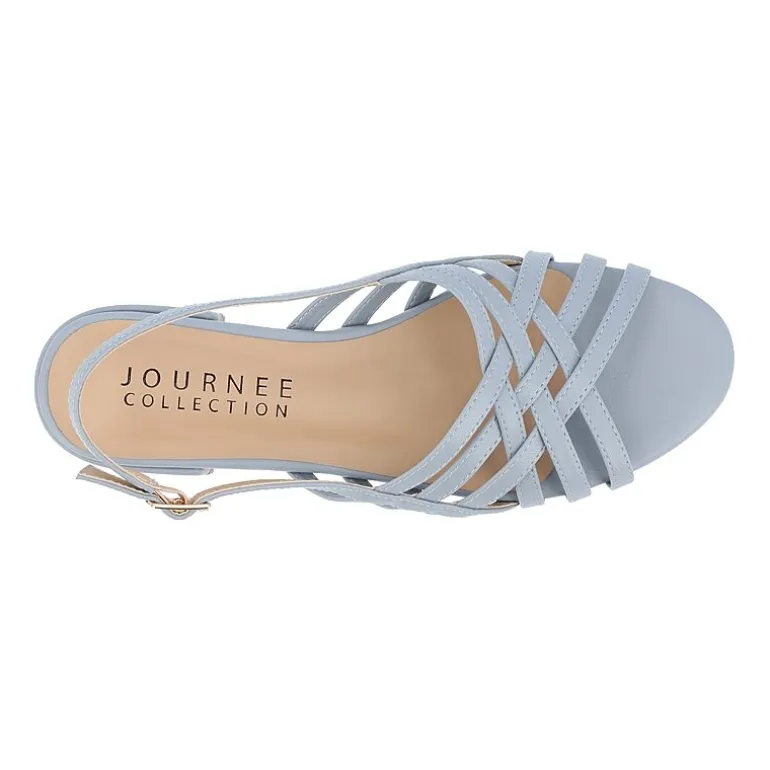 Journee Collection Womens Cassandra Heeled Sandals