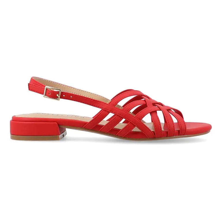 Journee Collection Womens Cassandra Heeled Sandals