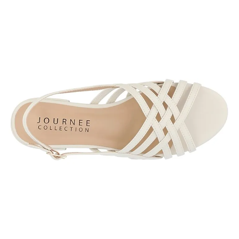 Journee Collection Womens Cassandra Heeled Sandals