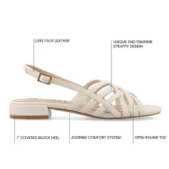 Journee Collection Womens Cassandra Heeled Sandals