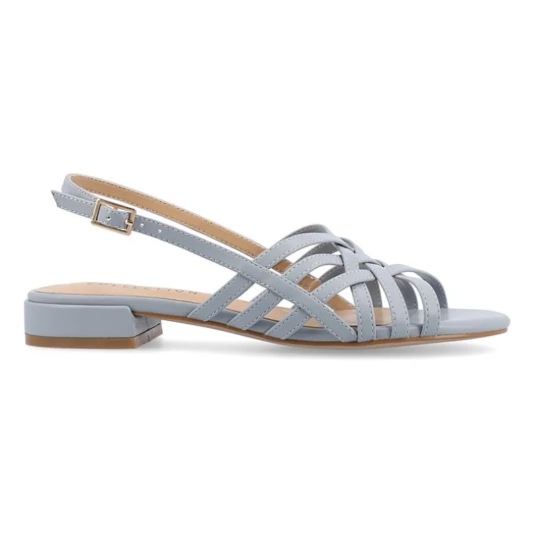 Journee Collection Womens Cassandra Heeled Sandals