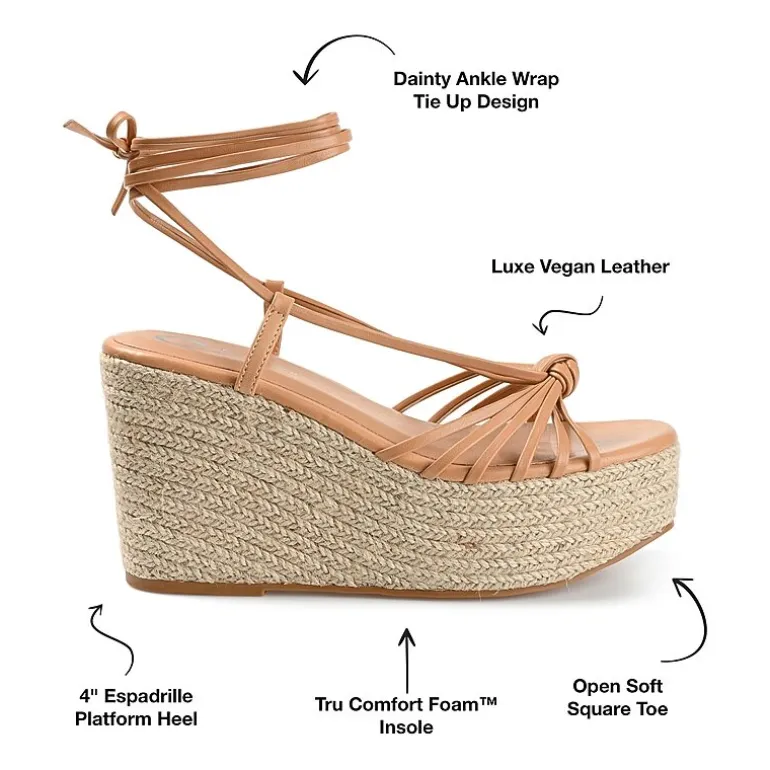 Journee Collection Womens Catalinn Heeled Sandals
