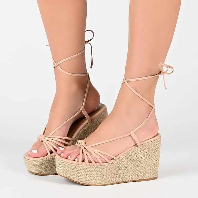 Journee Collection Womens Catalinn Heeled Sandals