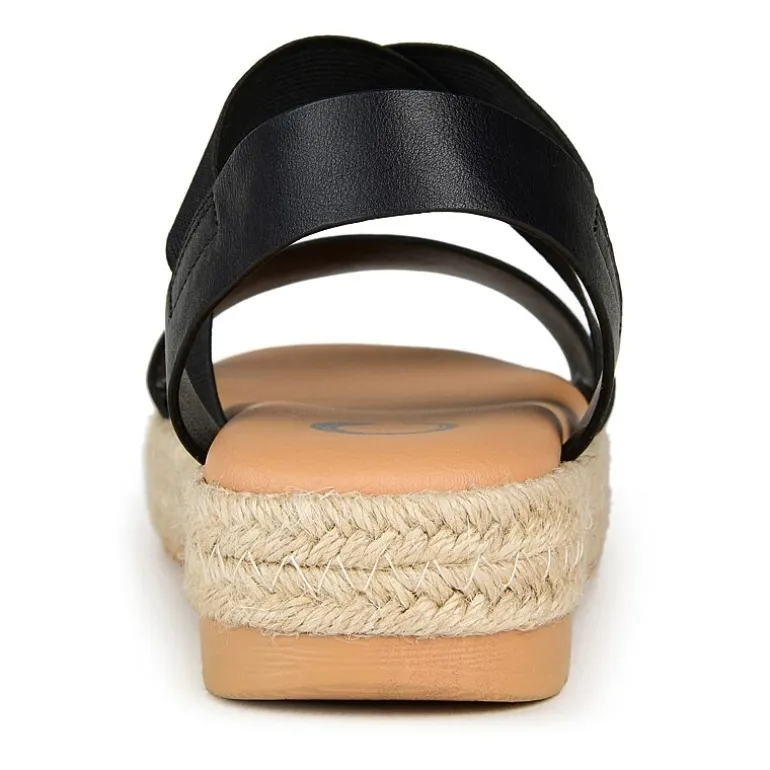 Journee Collection Womens Caroline Wedge Sandals