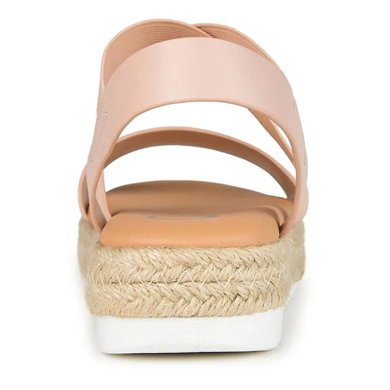 Journee Collection Womens Caroline Wedge Sandals