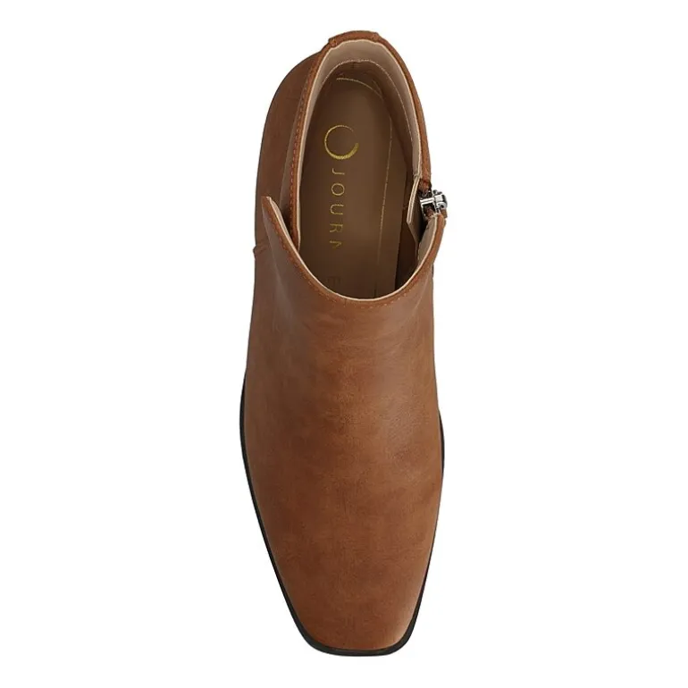 Journee Collection Womens Cappri Stacked Heel Booties