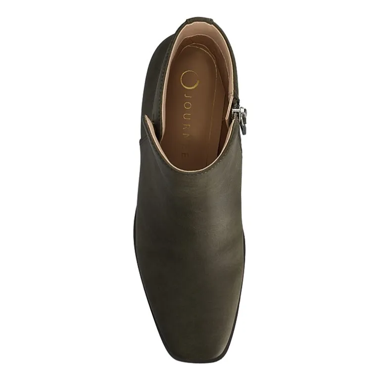 Journee Collection Womens Cappri Stacked Heel Booties