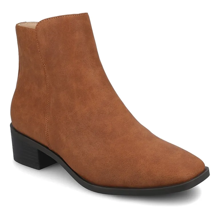 Journee Collection Womens Cappri Stacked Heel Booties