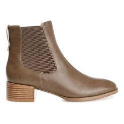 Journee Collection Womens Chayse Stacked Heel Booties