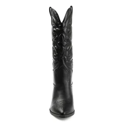 Journee Collection Womens Chantry Stacked Heel Dress Boots