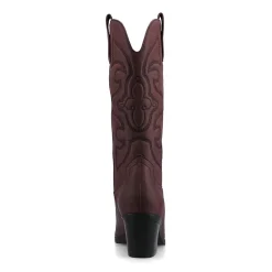 Journee Collection Womens Chantry Stacked Heel Dress Boots