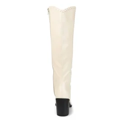 Journee Collection Womens Daria Wide Calf Stacked Heel Riding Boots