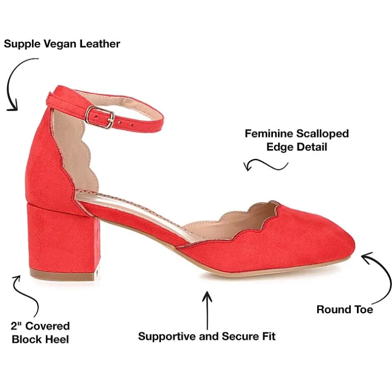Journee Collection Womens Edna Heeled Sandals
