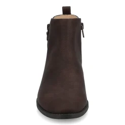Journee Collection Womens Ellis Stacked Heel Booties