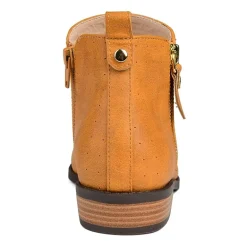 Journee Collection Womens Ellis Stacked Heel Booties