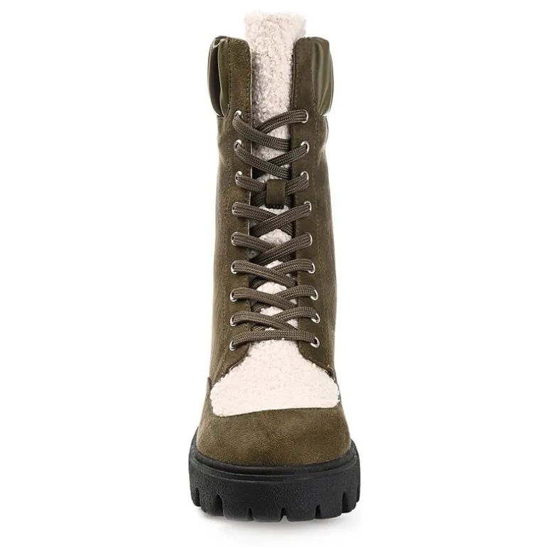 Journee Collection Womens Elinor Block Heel Booties
