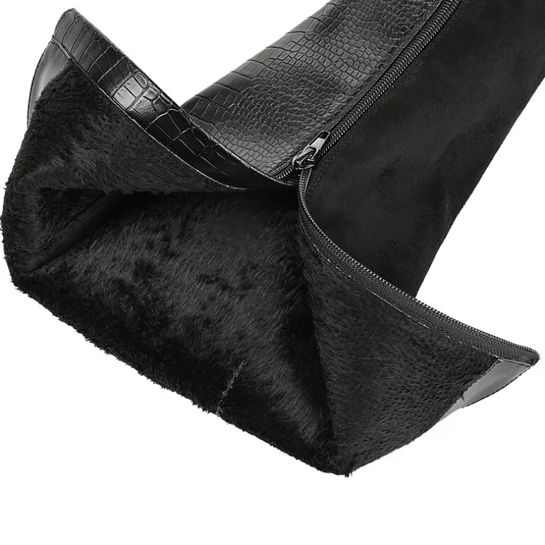 Journee Collection Womens Elisabeth Block Heel Dress Boots