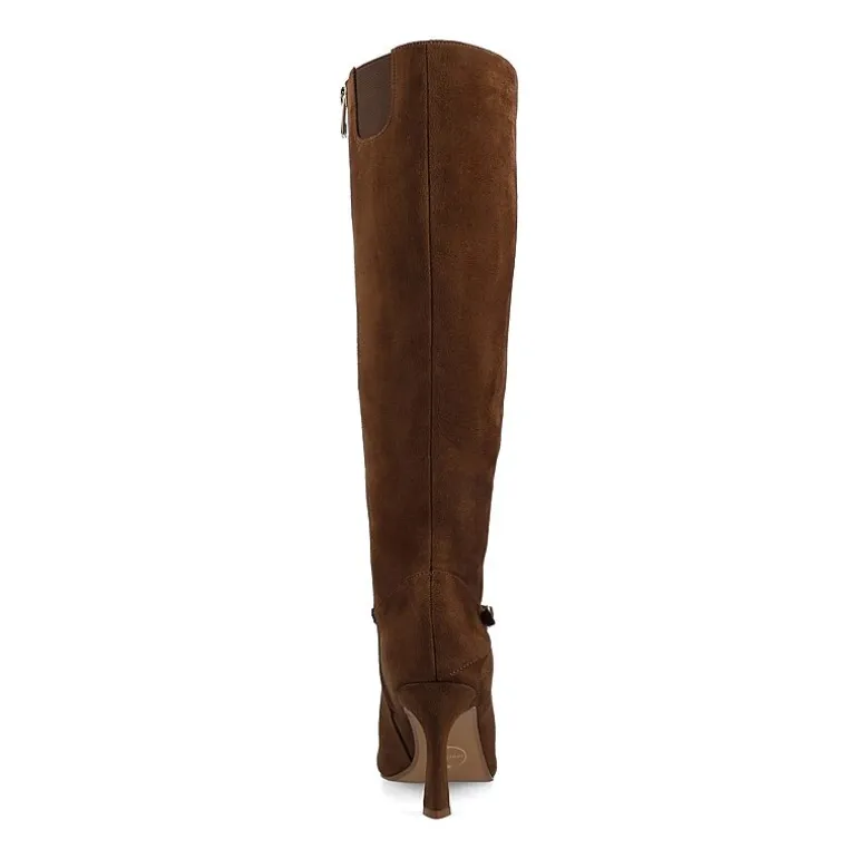 Journee Collection Womens Elara Stiletto Heel Dress Boots