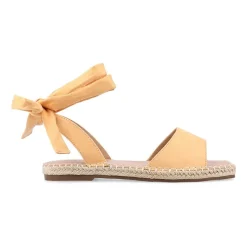 Journee Collection Womens Emelie Ankle Strap Flat Sandals