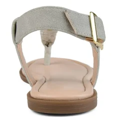 Journee Collection Womens Genevive Ankle Strap Flat Sandals