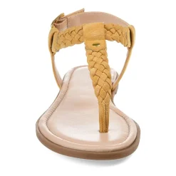 Journee Collection Womens Genevive Ankle Strap Flat Sandals