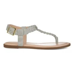 Journee Collection Womens Genevive Ankle Strap Flat Sandals