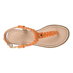 Journee Collection Womens Genevive Ankle Strap Flat Sandals