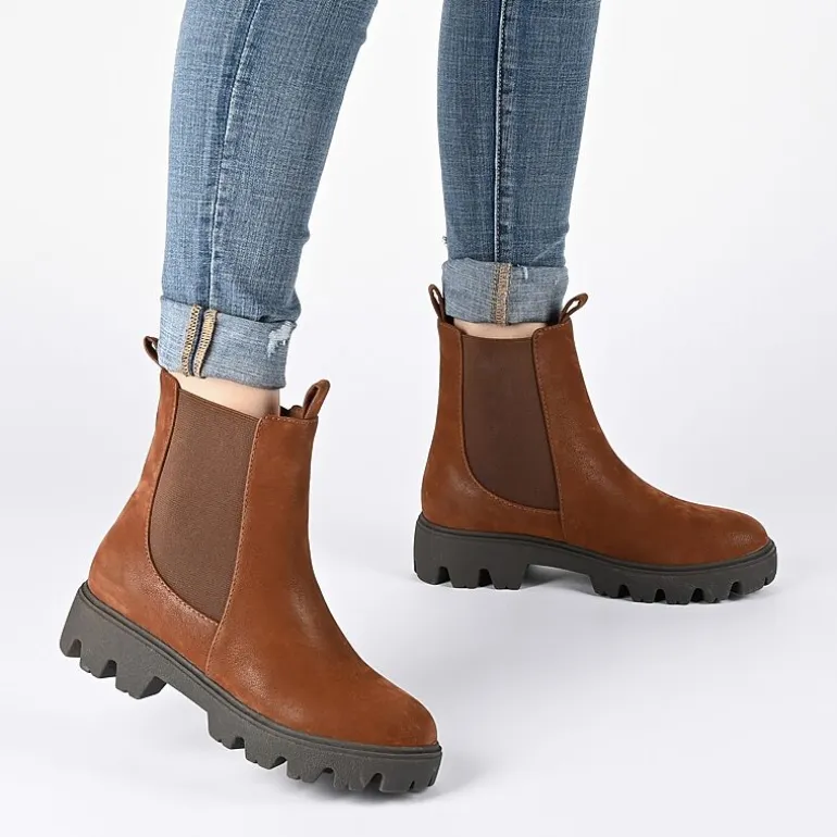 Journee Collection Womens Ivette Block Heel Booties