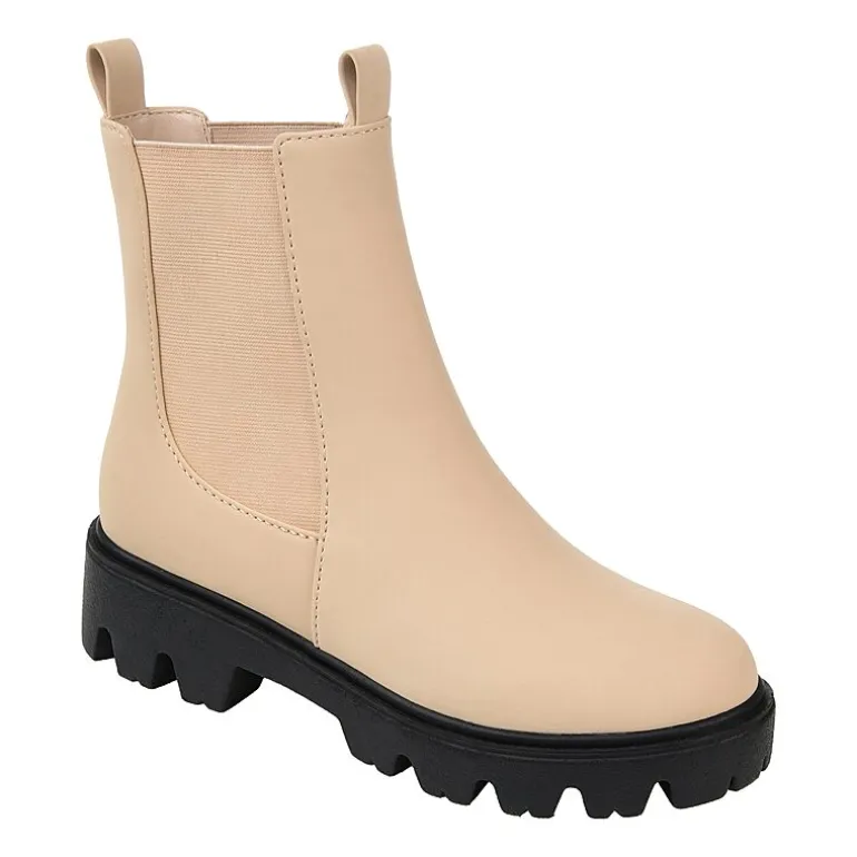 Journee Collection Womens Ivette Block Heel Booties