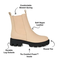 Journee Collection Womens Ivette Block Heel Booties