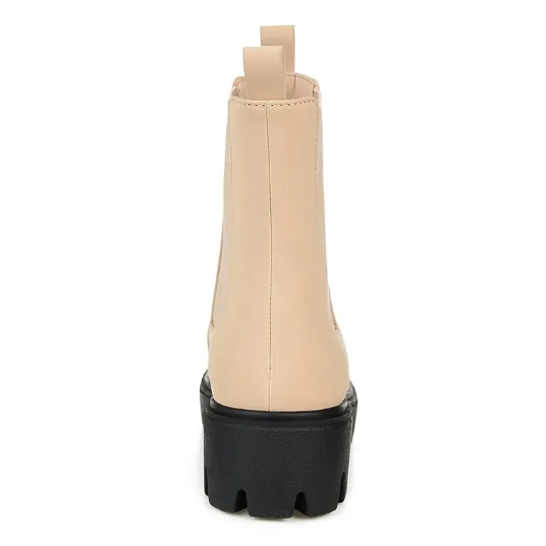 Journee Collection Womens Ivette Block Heel Booties