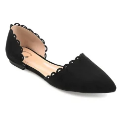 Journee Collection Womens Jezlin Slip-on Pointed Toe Ballet Flats