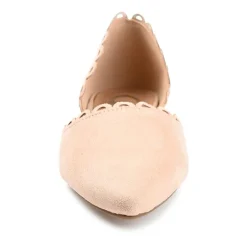 Journee Collection Womens Jezlin Slip-on Pointed Toe Ballet Flats
