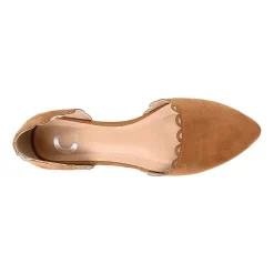 Journee Collection Womens Jezlin Slip-on Pointed Toe Ballet Flats