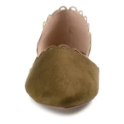Journee Collection Womens Jezlin Slip-on Pointed Toe Ballet Flats