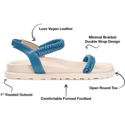 Journee Collection Womens Josee Flat Sandals