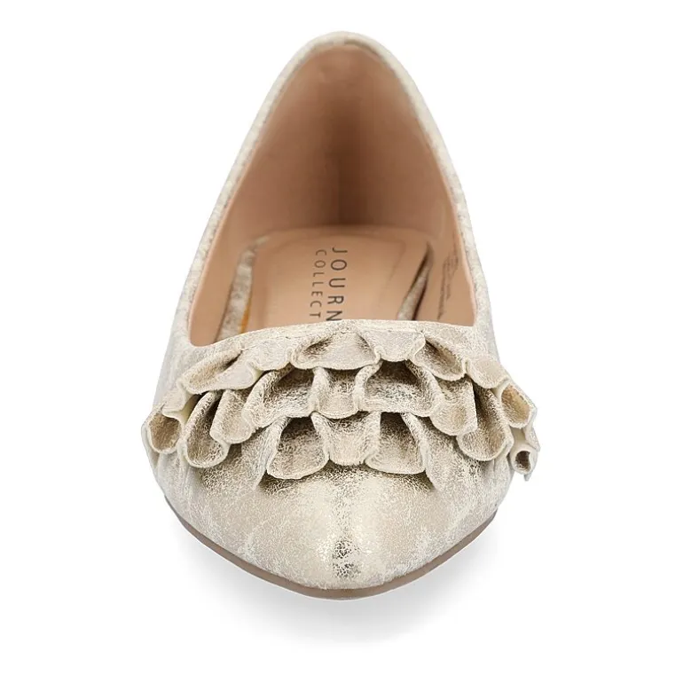 Journee Collection Womens Judy Slip-on Pointed Toe Ballet Flats
