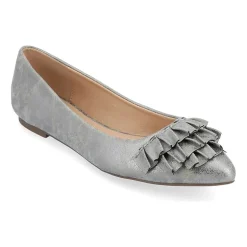 Journee Collection Womens Judy Slip-on Pointed Toe Ballet Flats