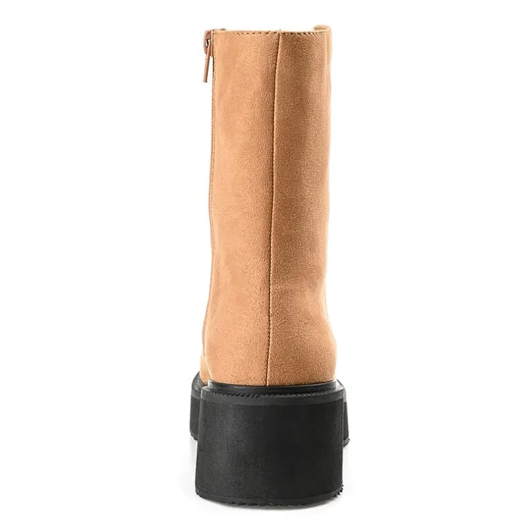 Journee Collection Womens Kannon Block Heel Booties