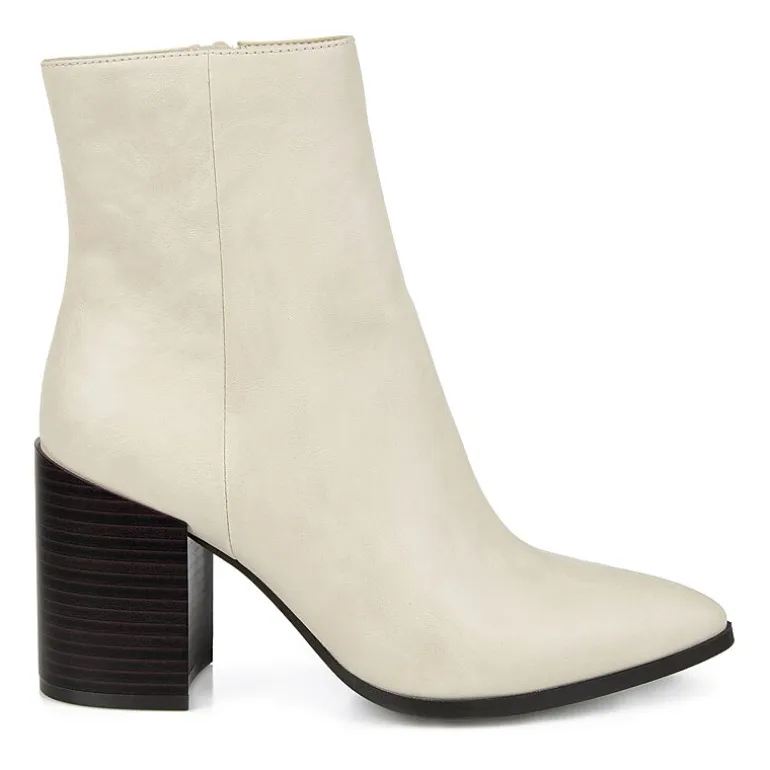 Journee Collection Womens Kathie Stacked Heel Booties