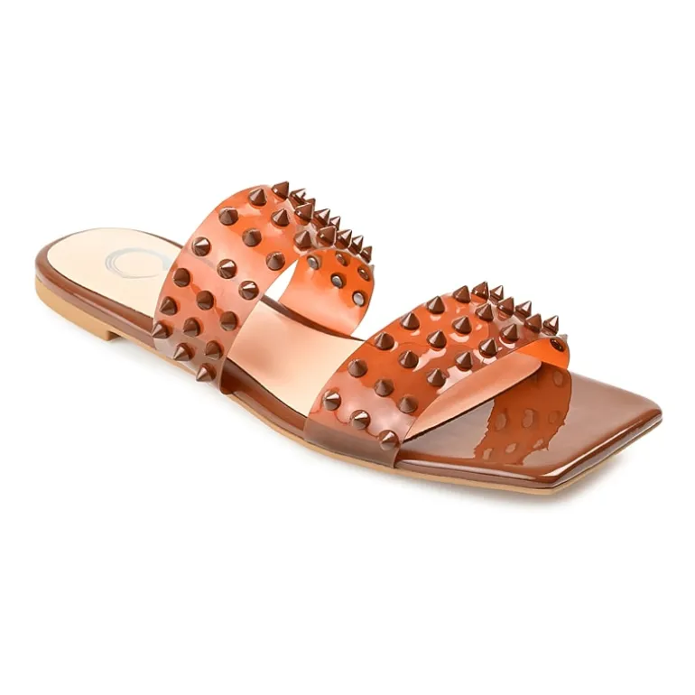 Journee Collection Womens Katari Flat Sandals