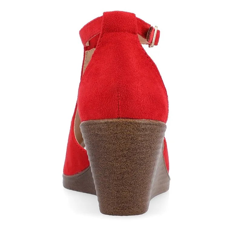Journee Collection Womens Kedzie Wedge Sandals