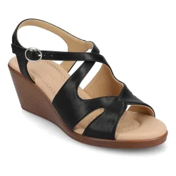 Journee Collection Womens Kedzieii Wedge Sandals