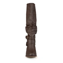 Journee Collection Womens Late Riding Boots