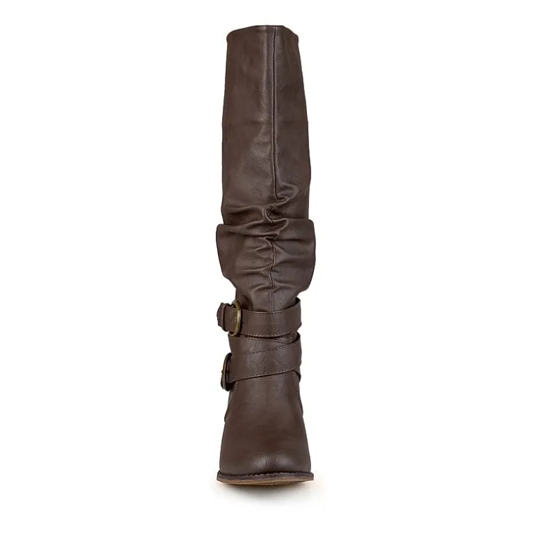 Journee Collection Womens Late Riding Boots