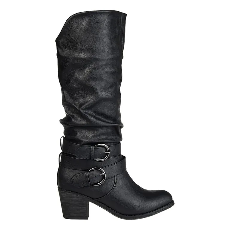 Journee Collection Womens Late Riding Boots