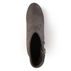 Journee Collection Womens Link Stacked Heel Booties